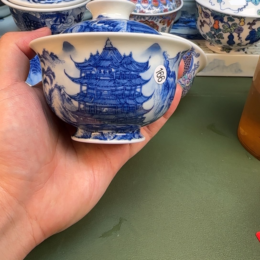 彦祖纯手工手绘茶具166