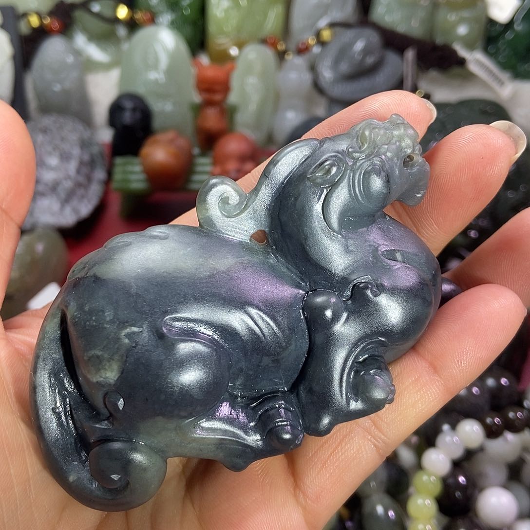 和田玉（糖玉）颈饰未镶嵌