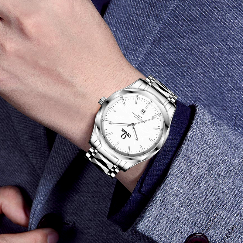 全新未使用/OEGM/海豚/单日历/表径40mm/全自动机芯腕表O001-A