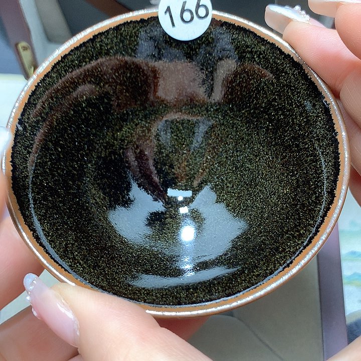 茶盏黑瓷精选茶器166