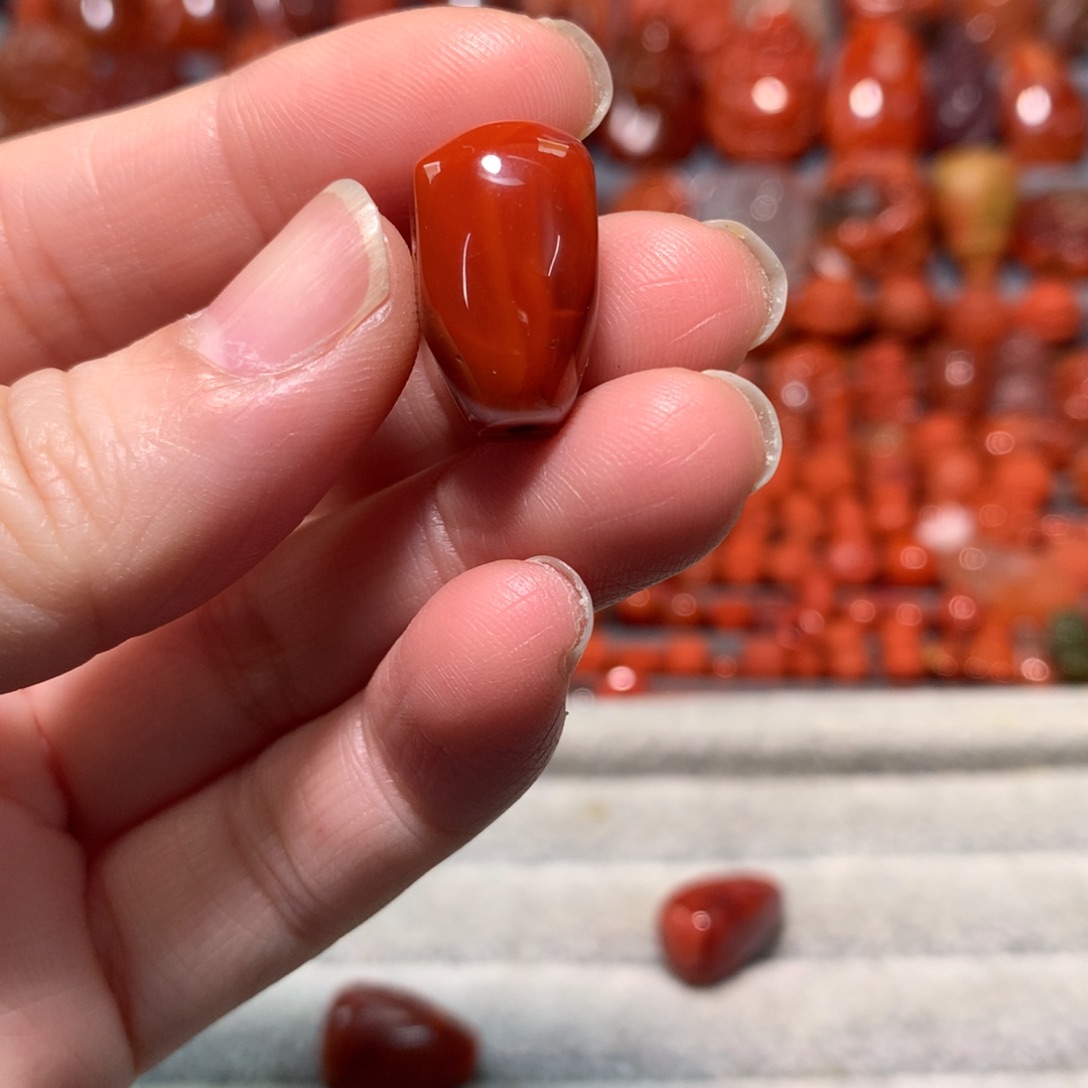 【闪购商品】未镶嵌三通11南红玛瑙