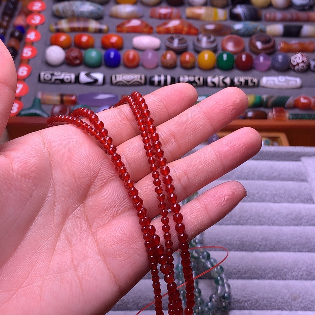 “***息玛瑙/玉髓未镶嵌颈饰