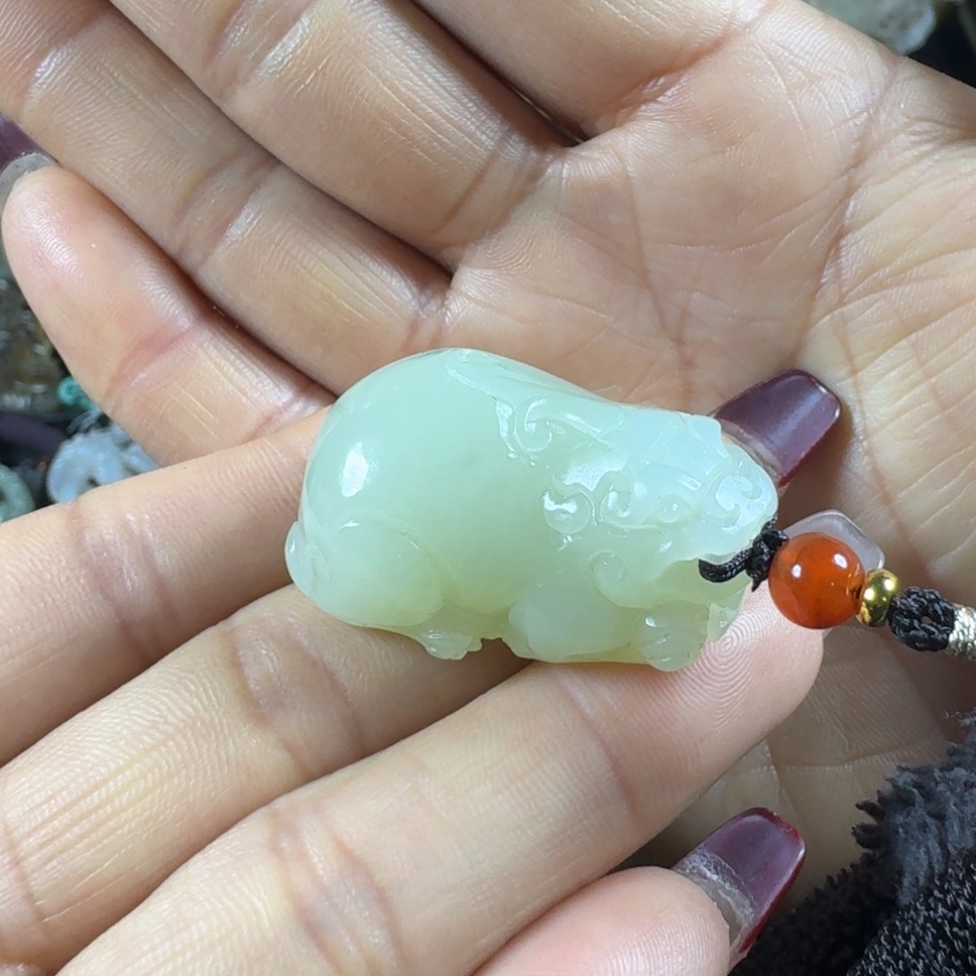 和田玉挂件未镶嵌