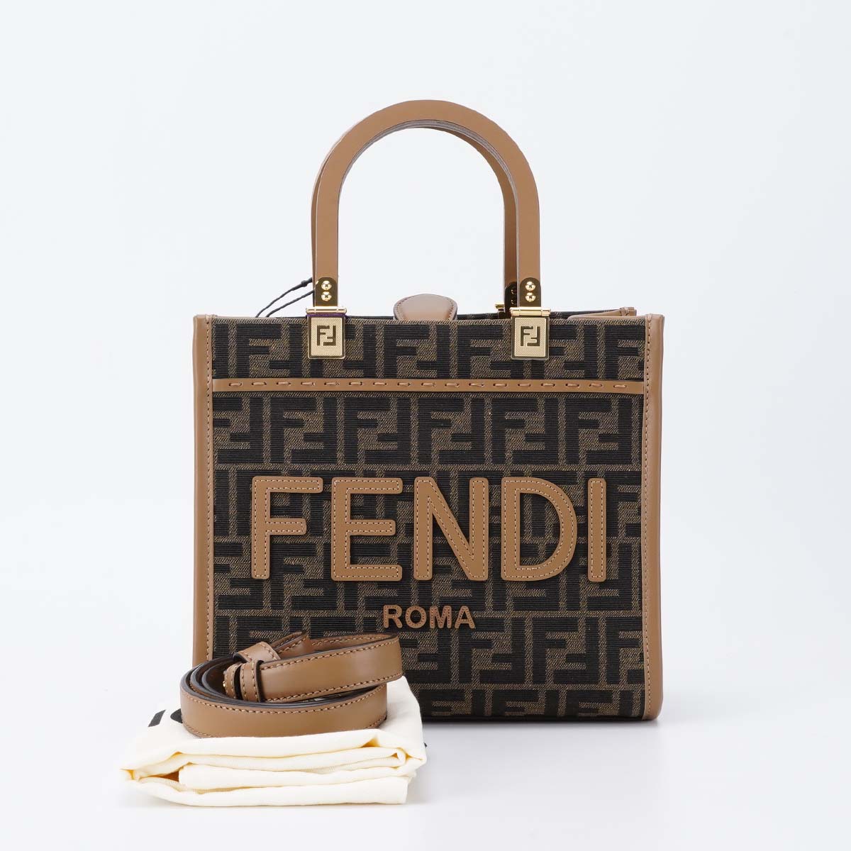 未使用 FENDI/芬迪 小号 托特包【静文】BGF601610005