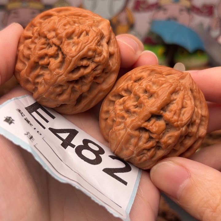 Y***l吊坠文玩核桃482凤凰台