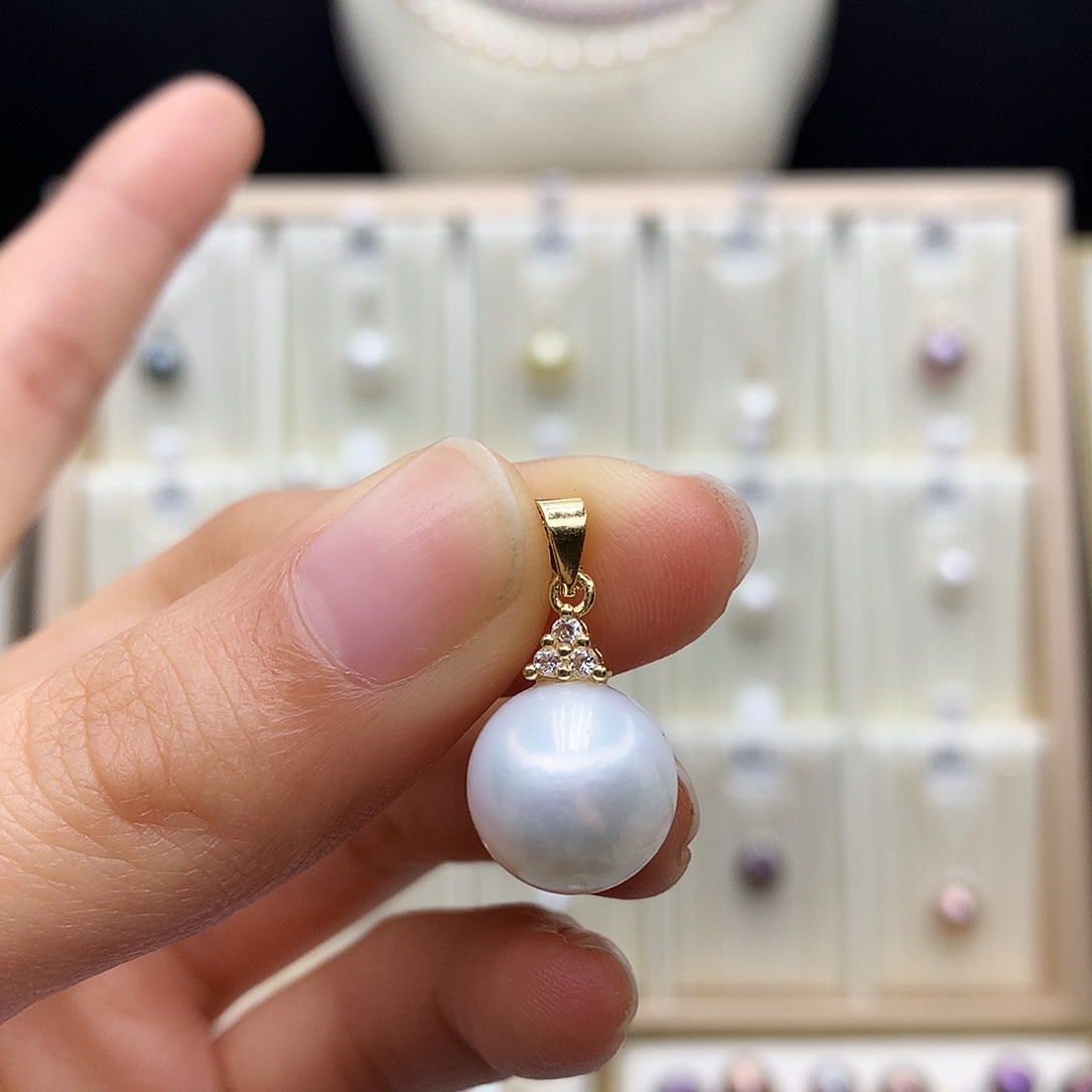 颈饰淡水珍珠合金