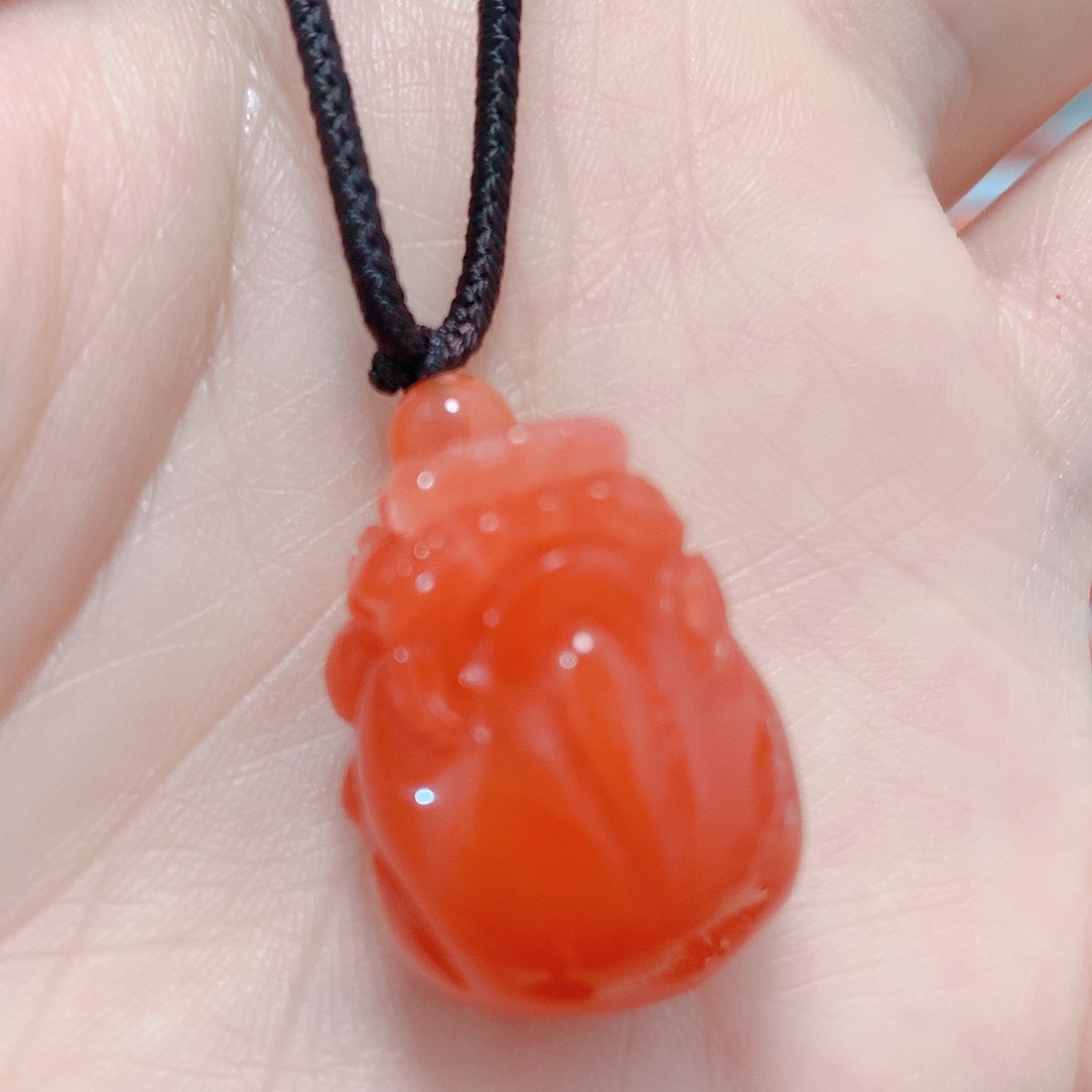 南红玛瑙吊坠(不含链)未镶嵌