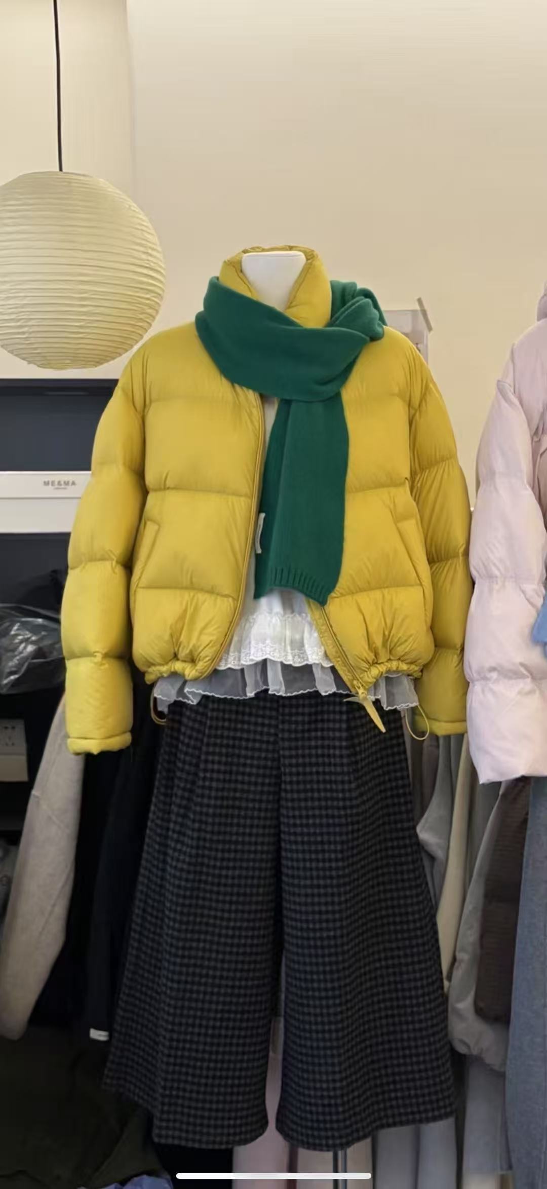 敏敏【粉丝福利2025冬季新款泡芙90白鸭绒小个子面包服韩版】