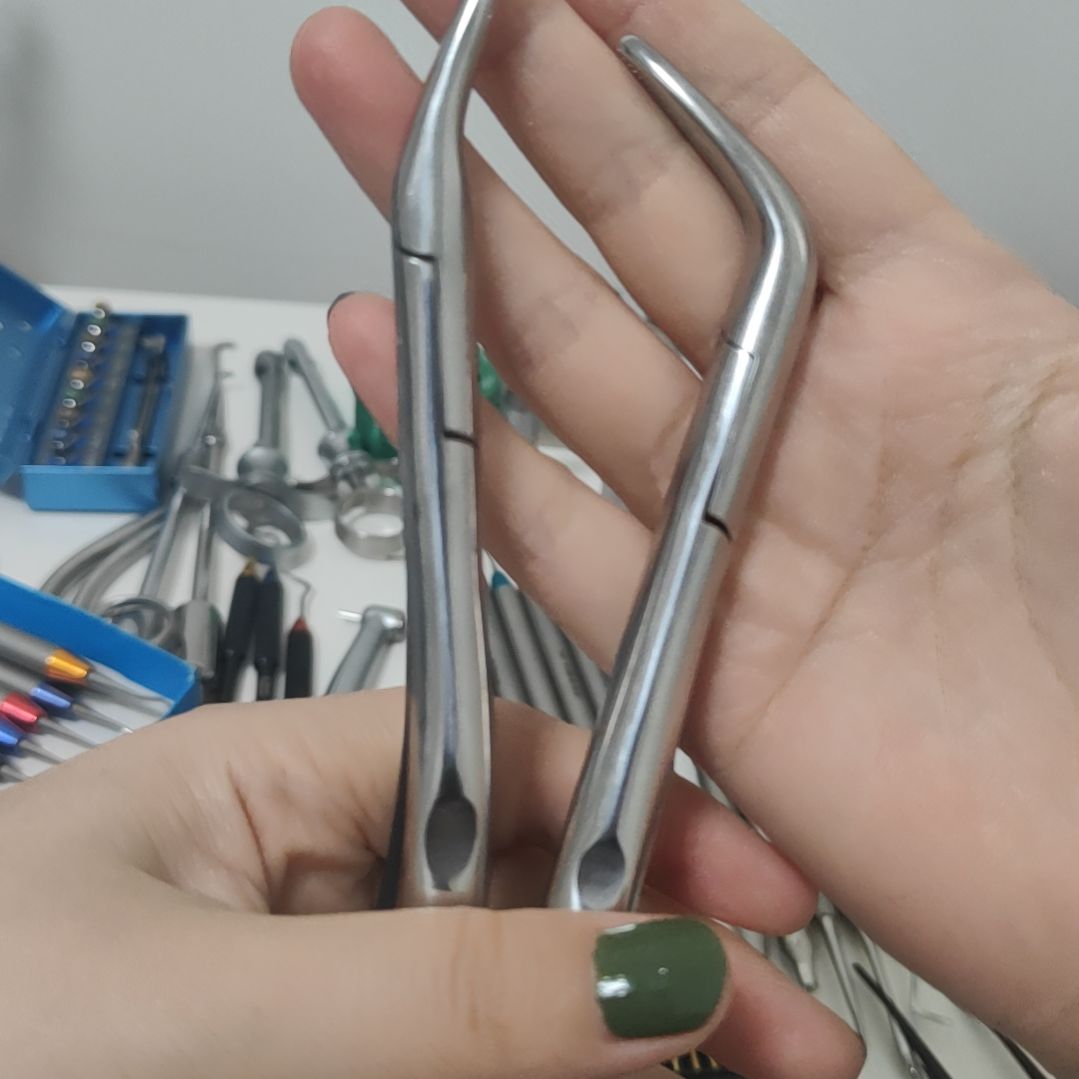 上下颌微创残根钳一套两把
