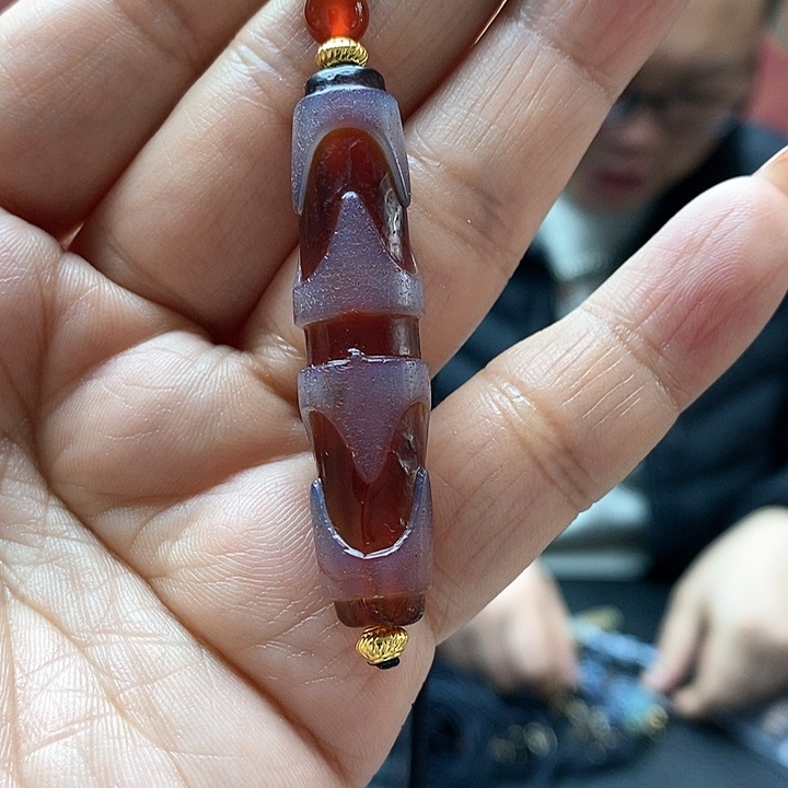 玛瑙/玉髓颈饰合金