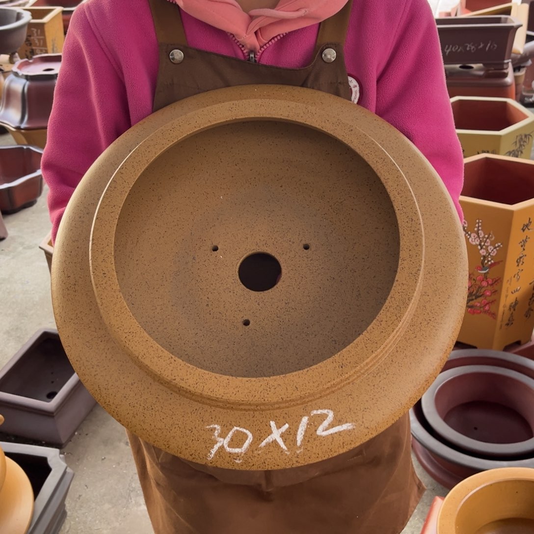 紫砂花盆盆景艺术