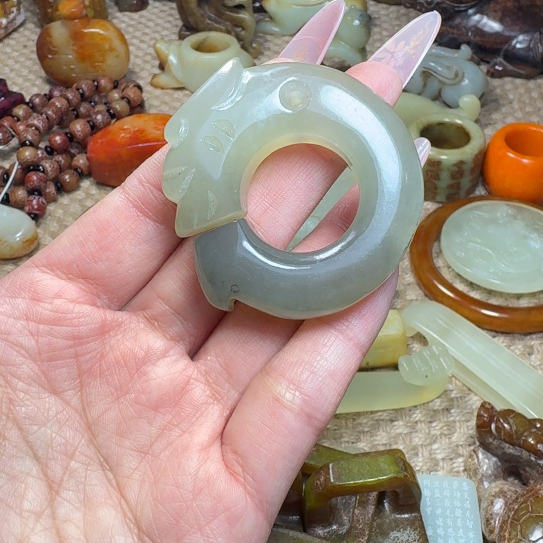 吊坠白玉菩提挂件