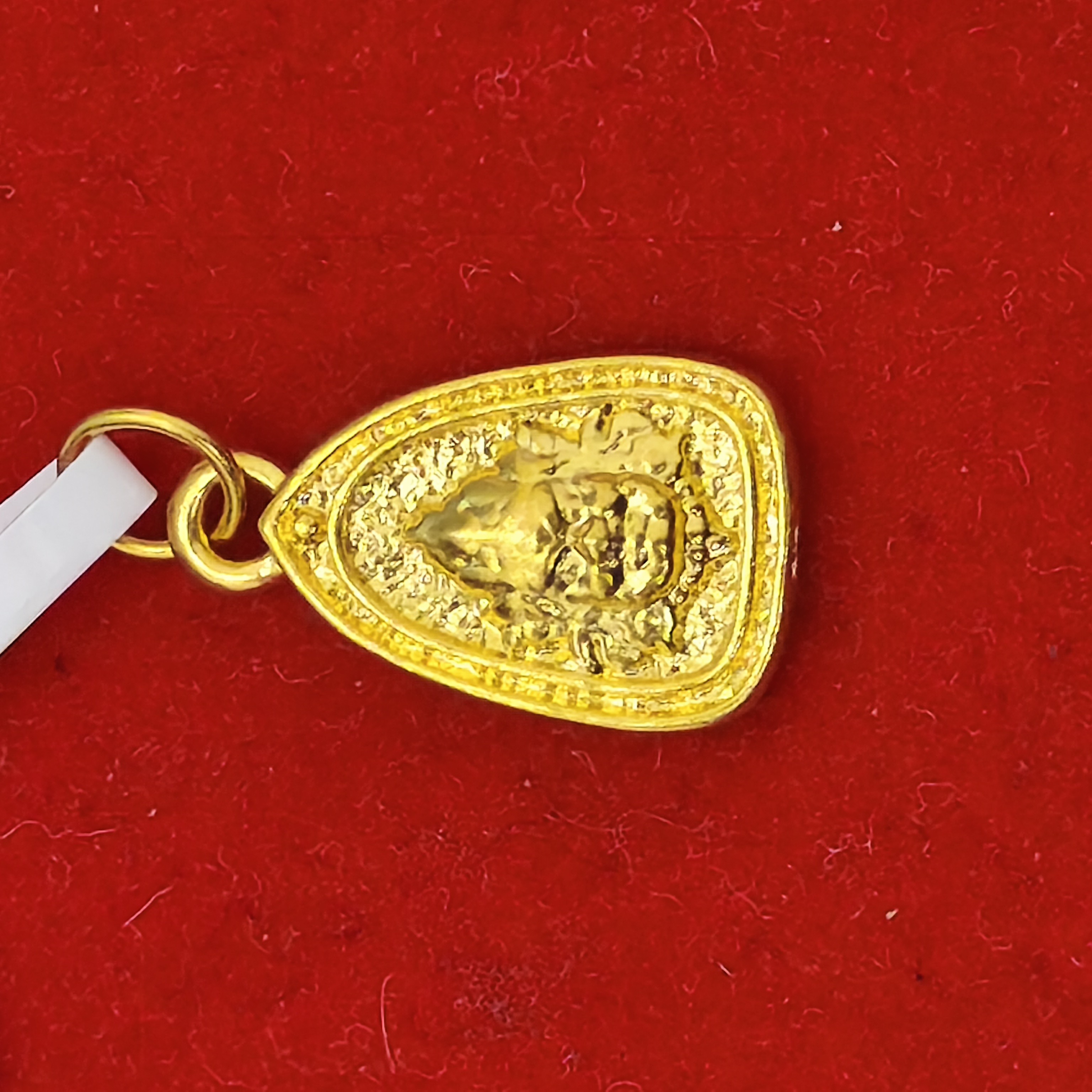 【莹莹专享】足金999饰品 黄财神 0.27 ZP 纳金添福