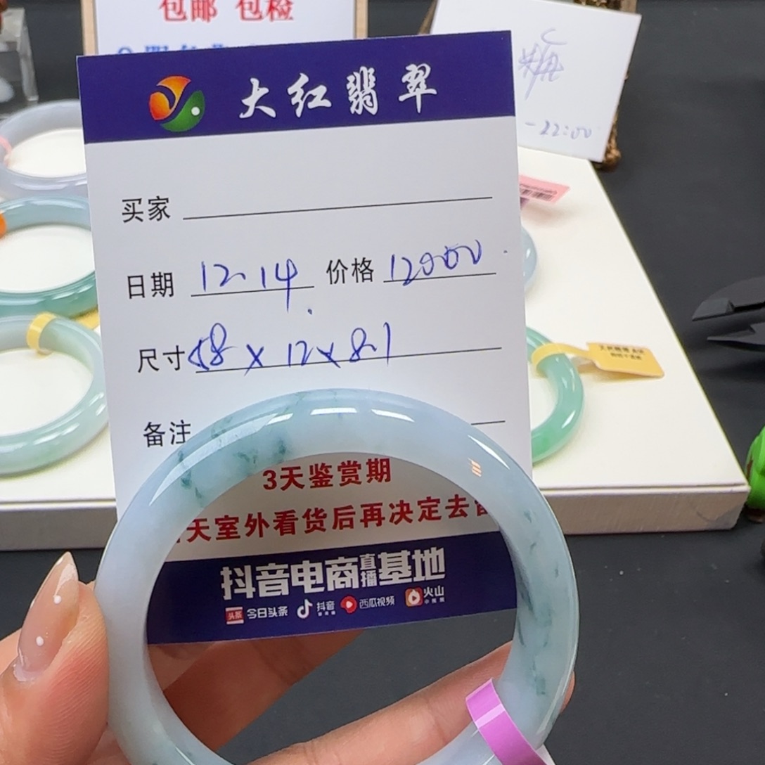 未镶嵌手镯翡翠 