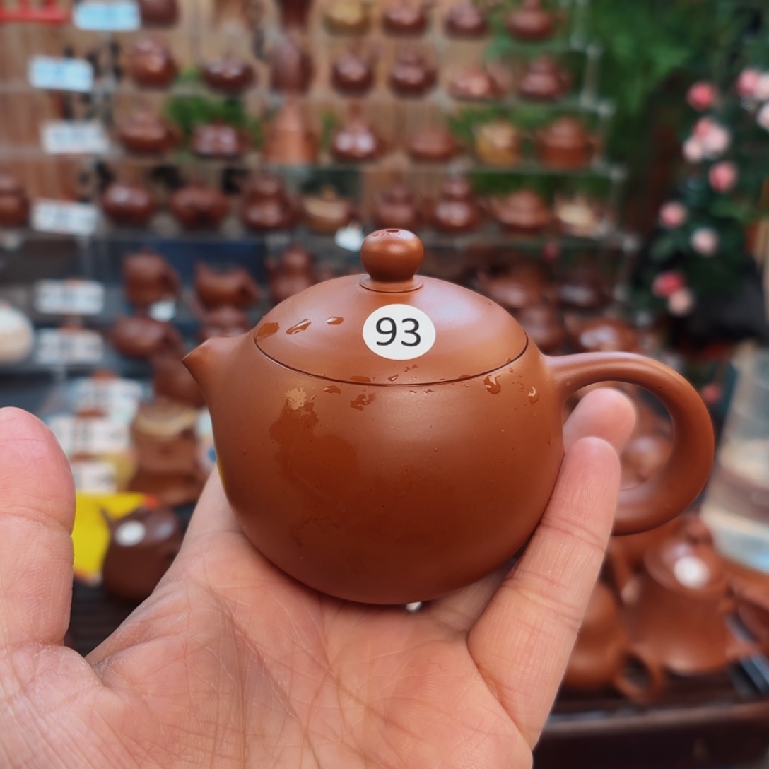朱泥茶壶朱泥茶壶微瑕100C