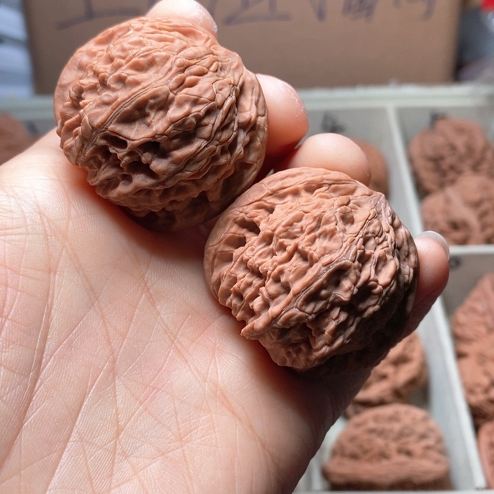 文玩核桃吊坠张*磨盘