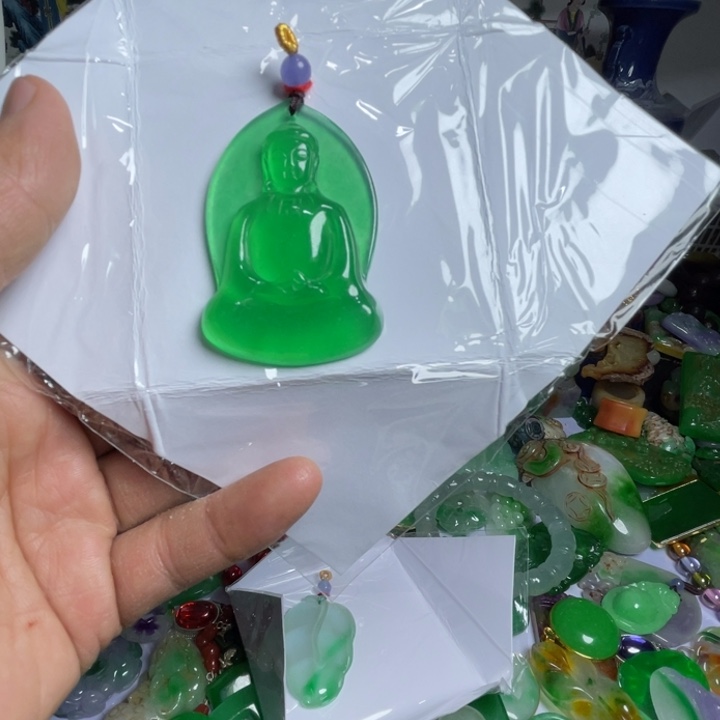 笑***看滴血莲花菩提吊坠