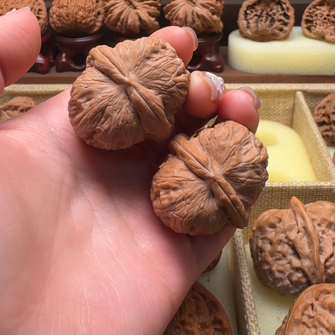 吊坠文玩核桃39全品元宝