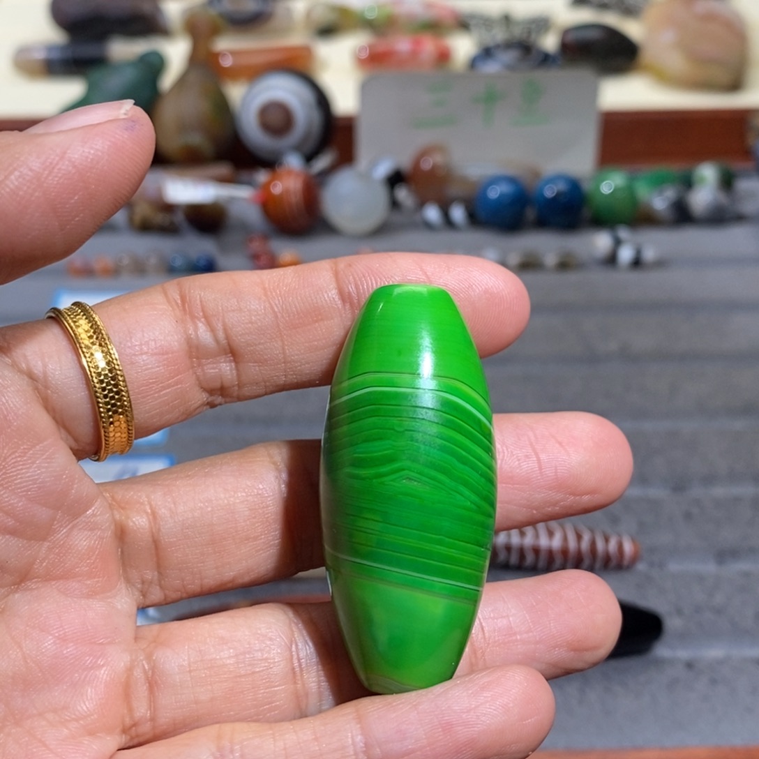 音***师玛瑙/玉髓合金颈饰