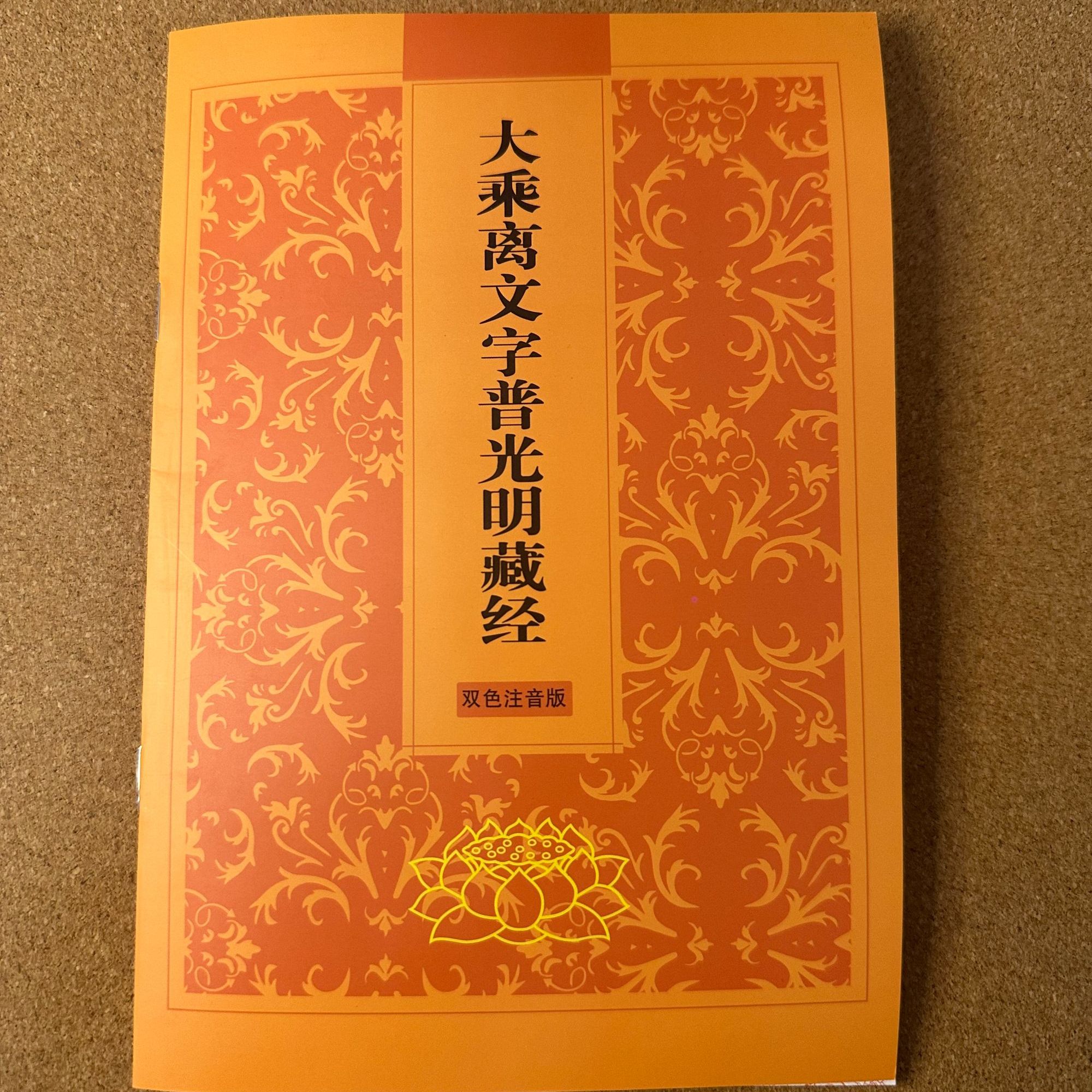 大乘离文字普光明藏经简体注音版光明藏经读诵本弘化社 结缘 大字