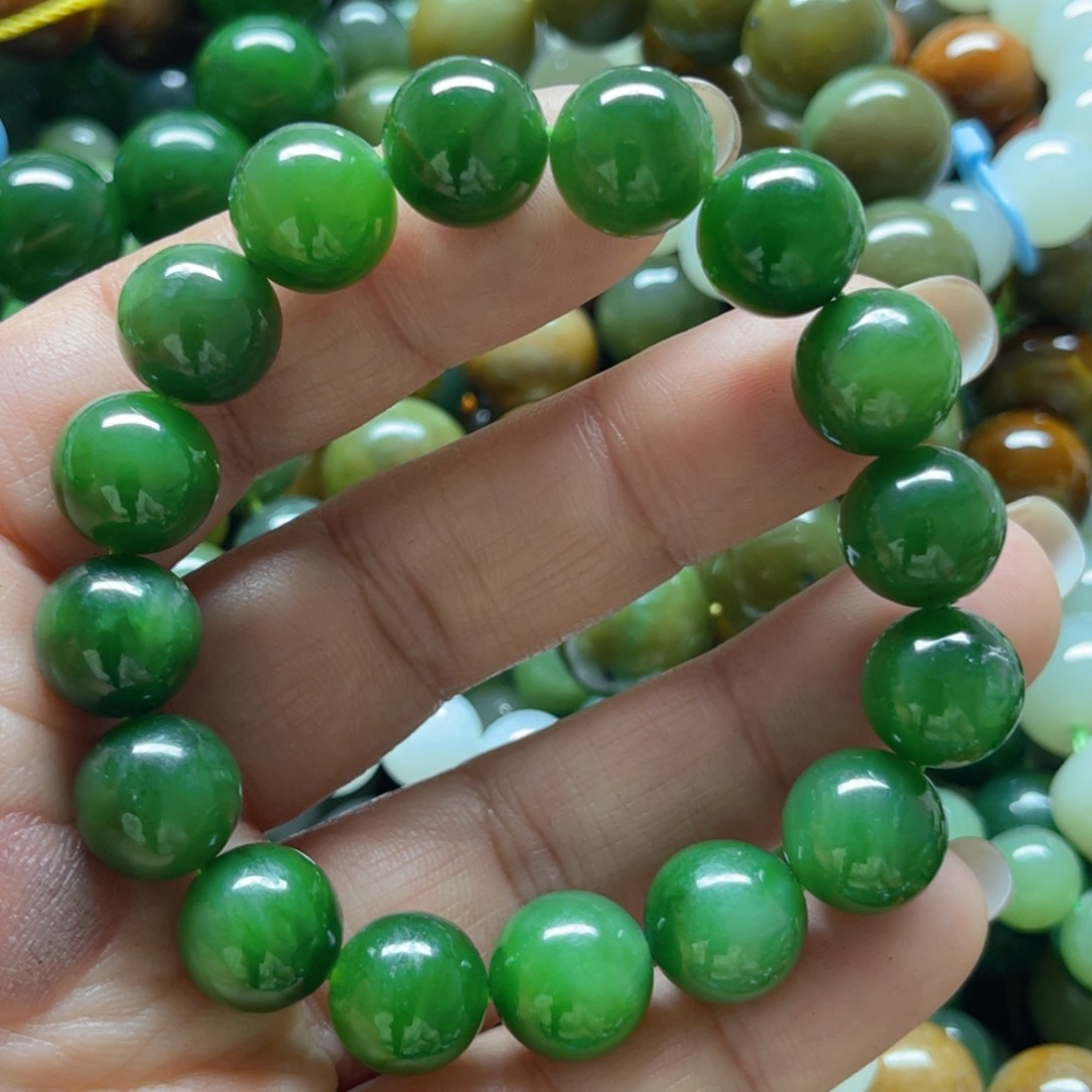 和田玉手链未镶嵌