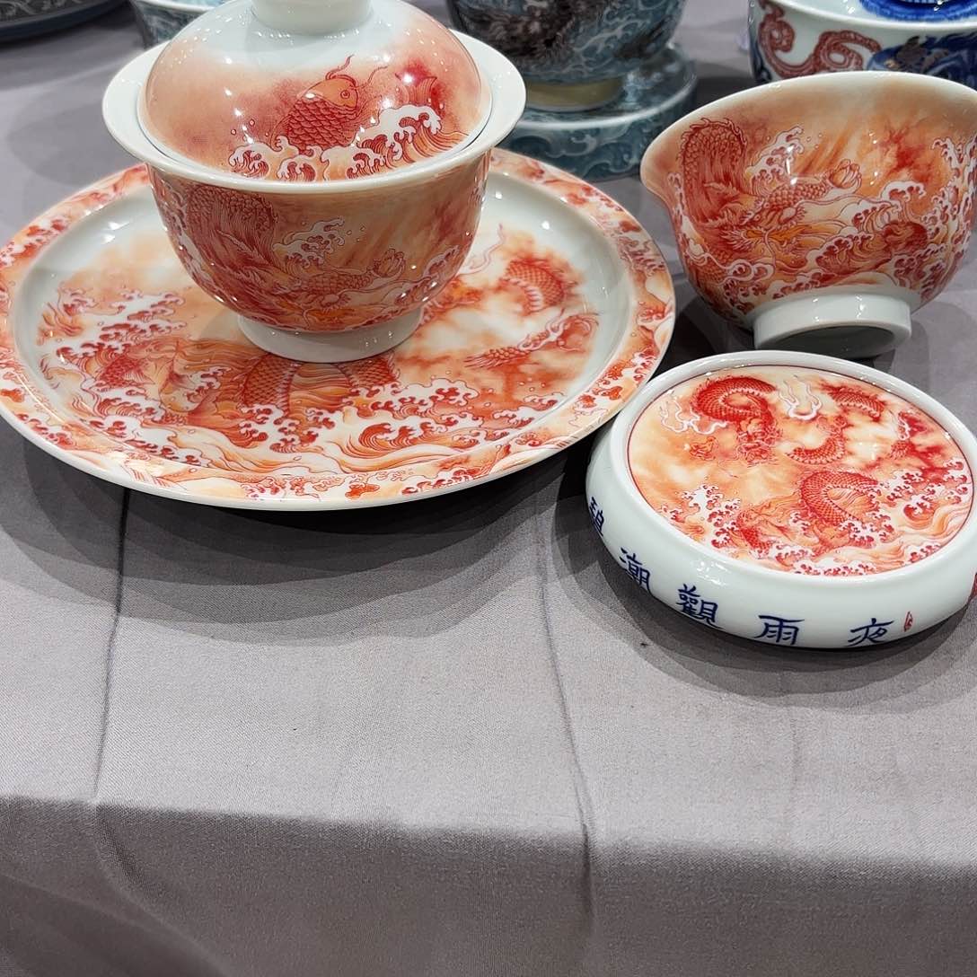 瓷片景德镇瓷器展和