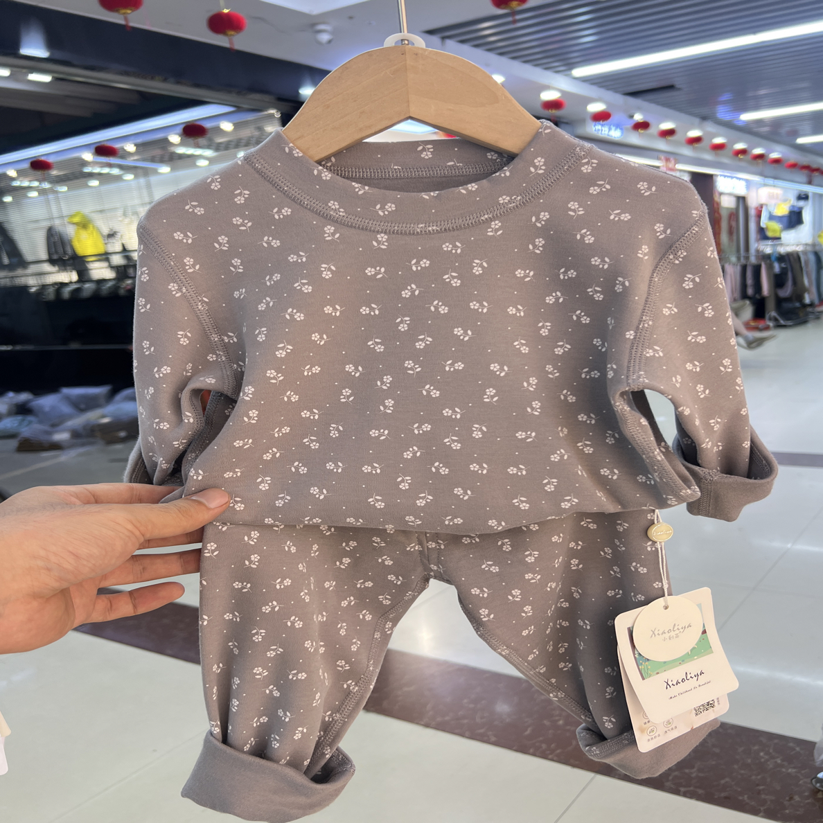 纯棉加厚a类家居服套装秋衣秋裤卡通套装家居服男孩秋衣女孩睡衣