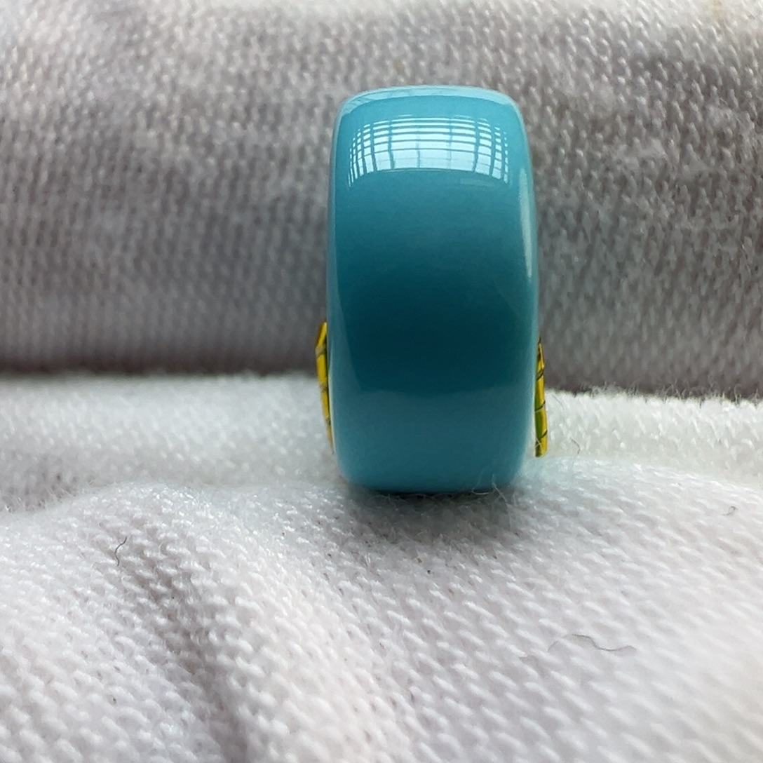 绿松石未镶嵌配饰11.2×5.3