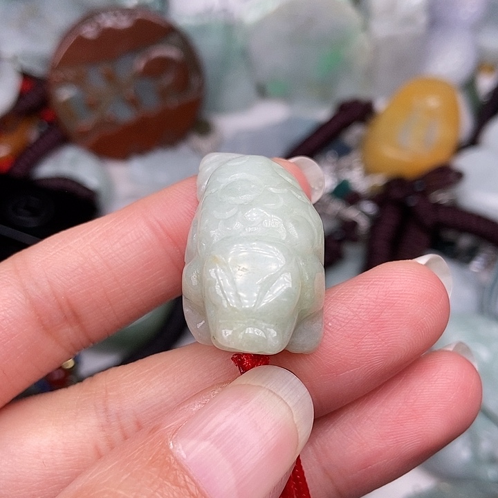 颈饰未镶嵌翡翠翡翠