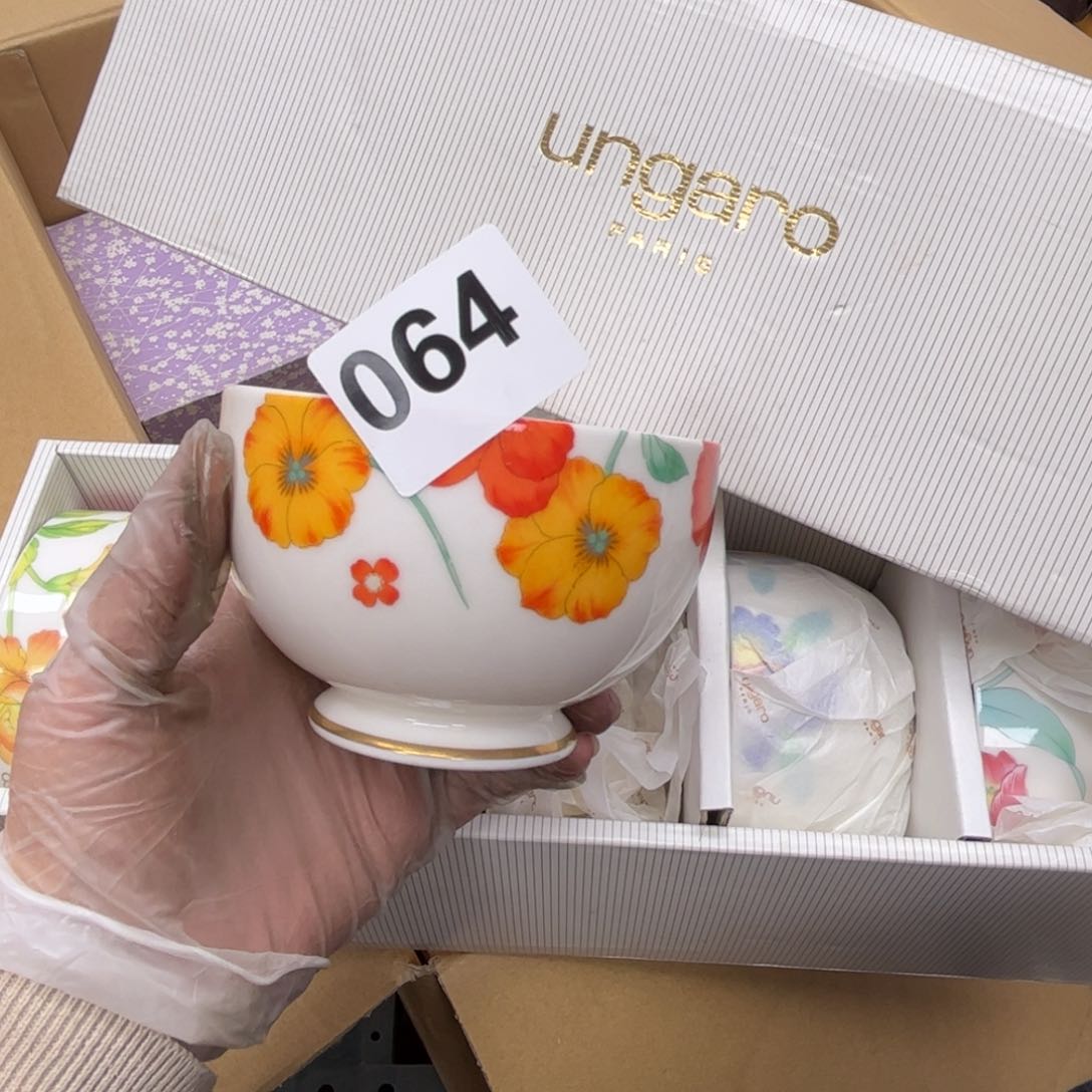 瓷片摆件工艺品摆件666