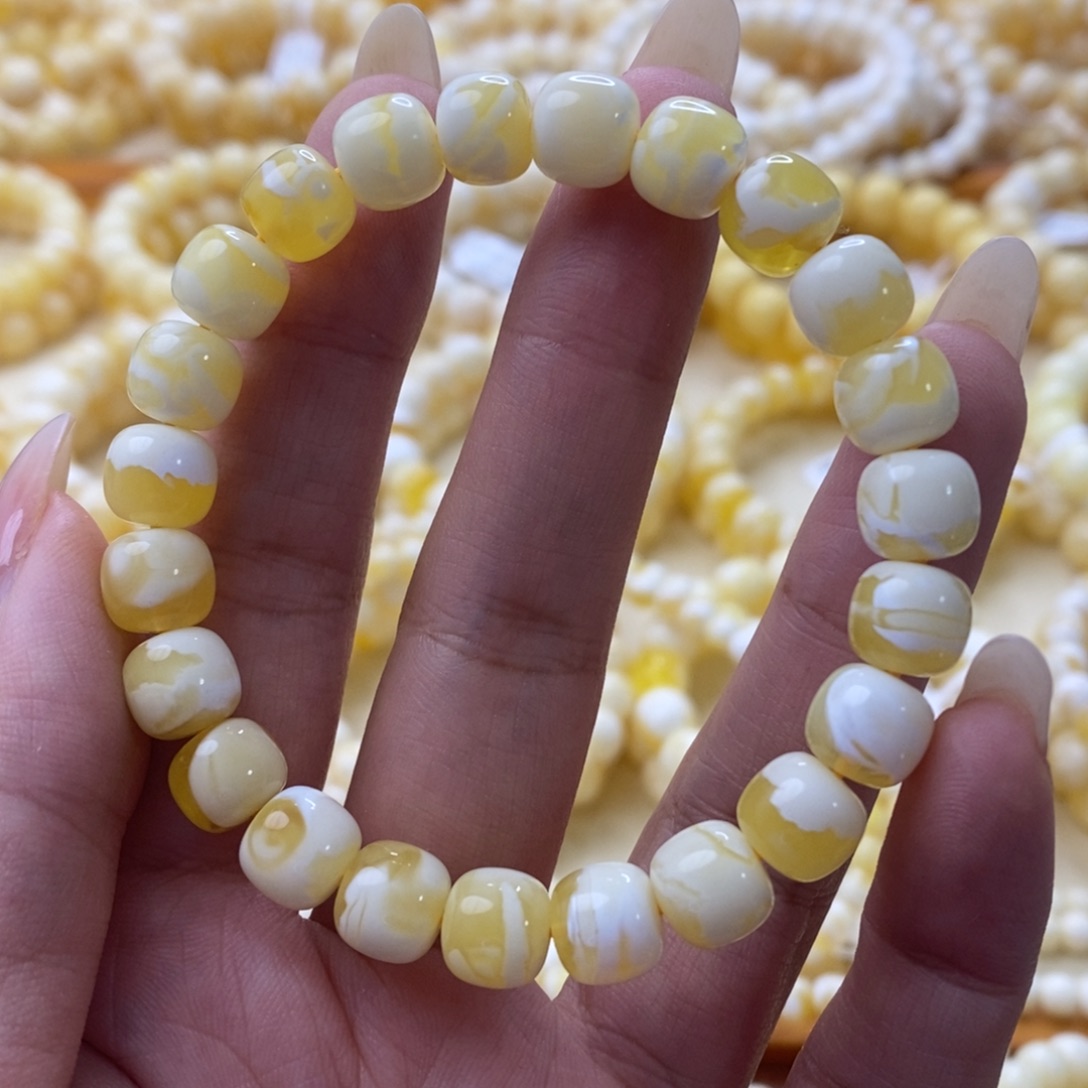 琥珀未镶嵌手串琥珀