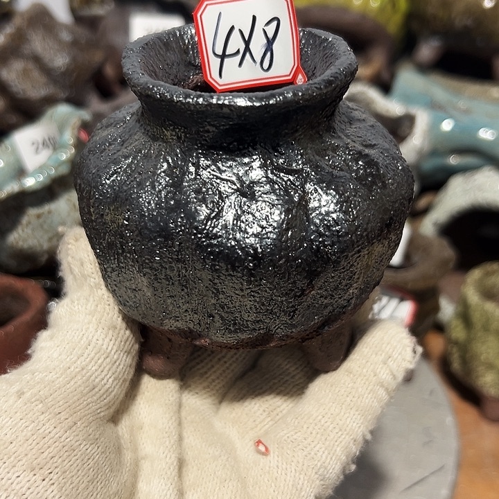 粗陶花盆制作就这样的