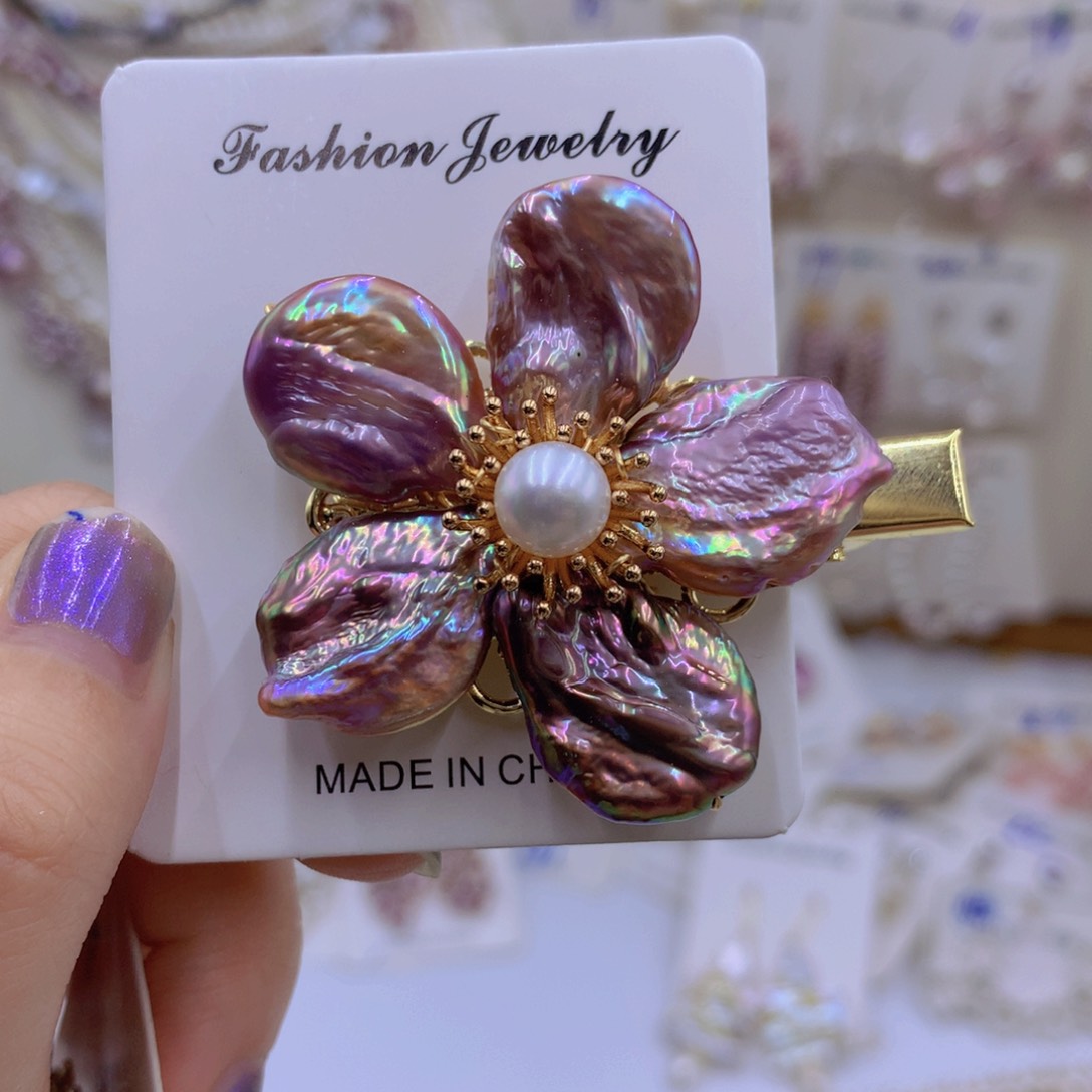 淡水珍珠颈饰银S925镶嵌