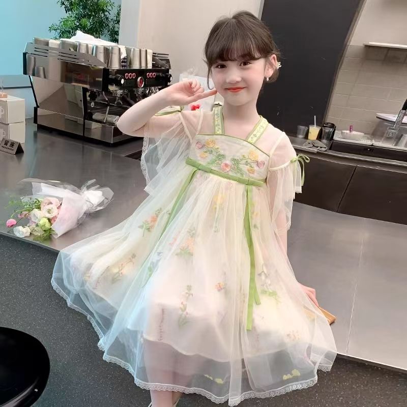 女童夏季汉服公主裙