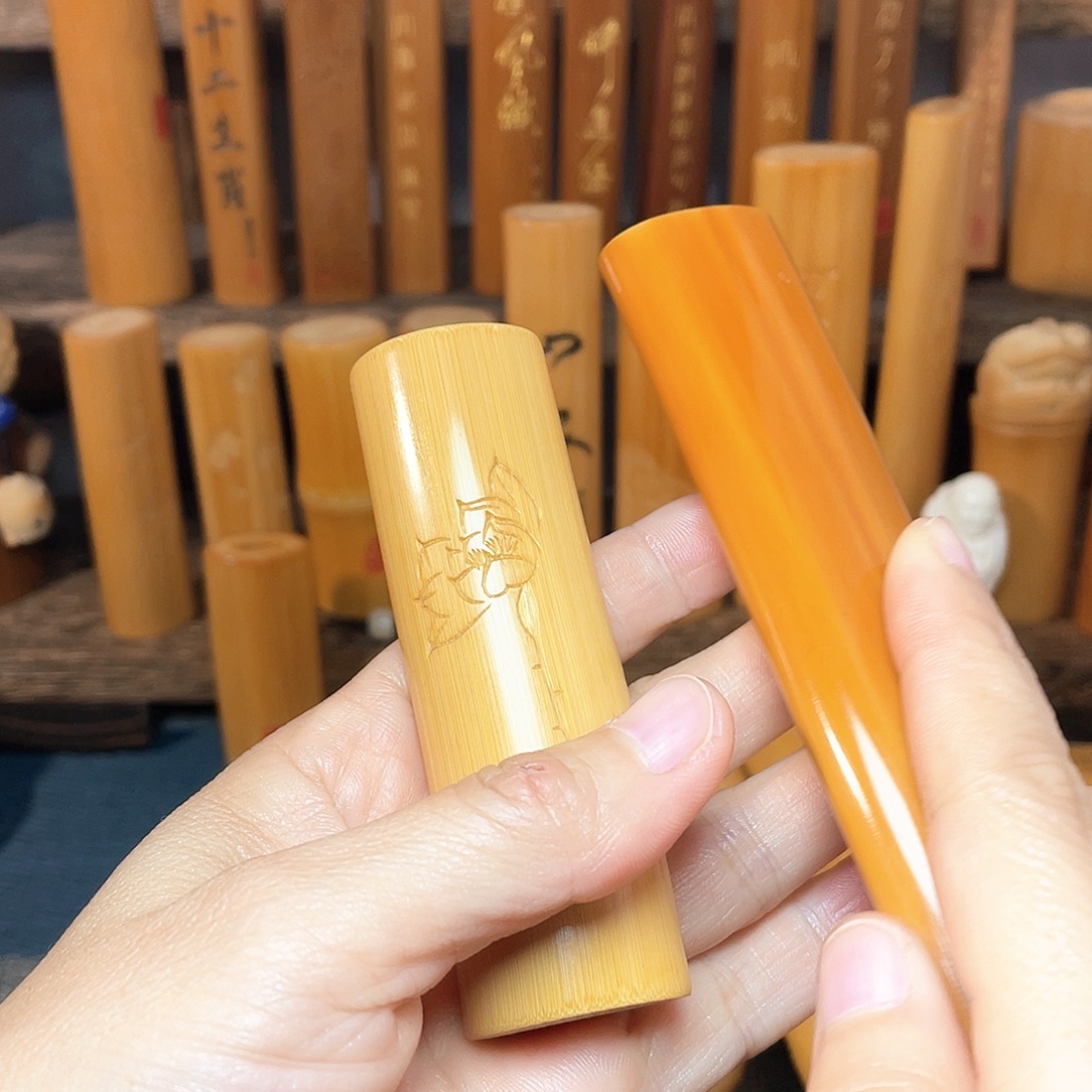 竹天然扭扁经典原创作品不染