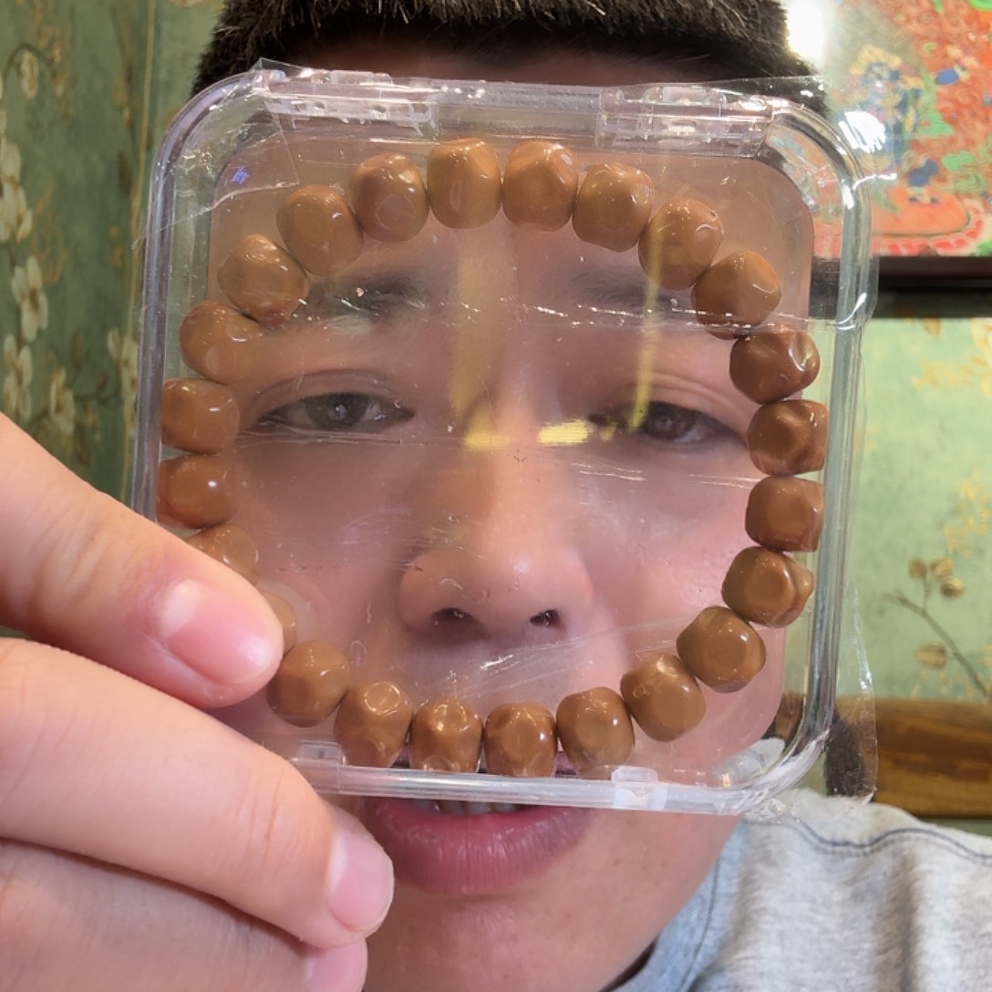 猴头核桃吊坠手串