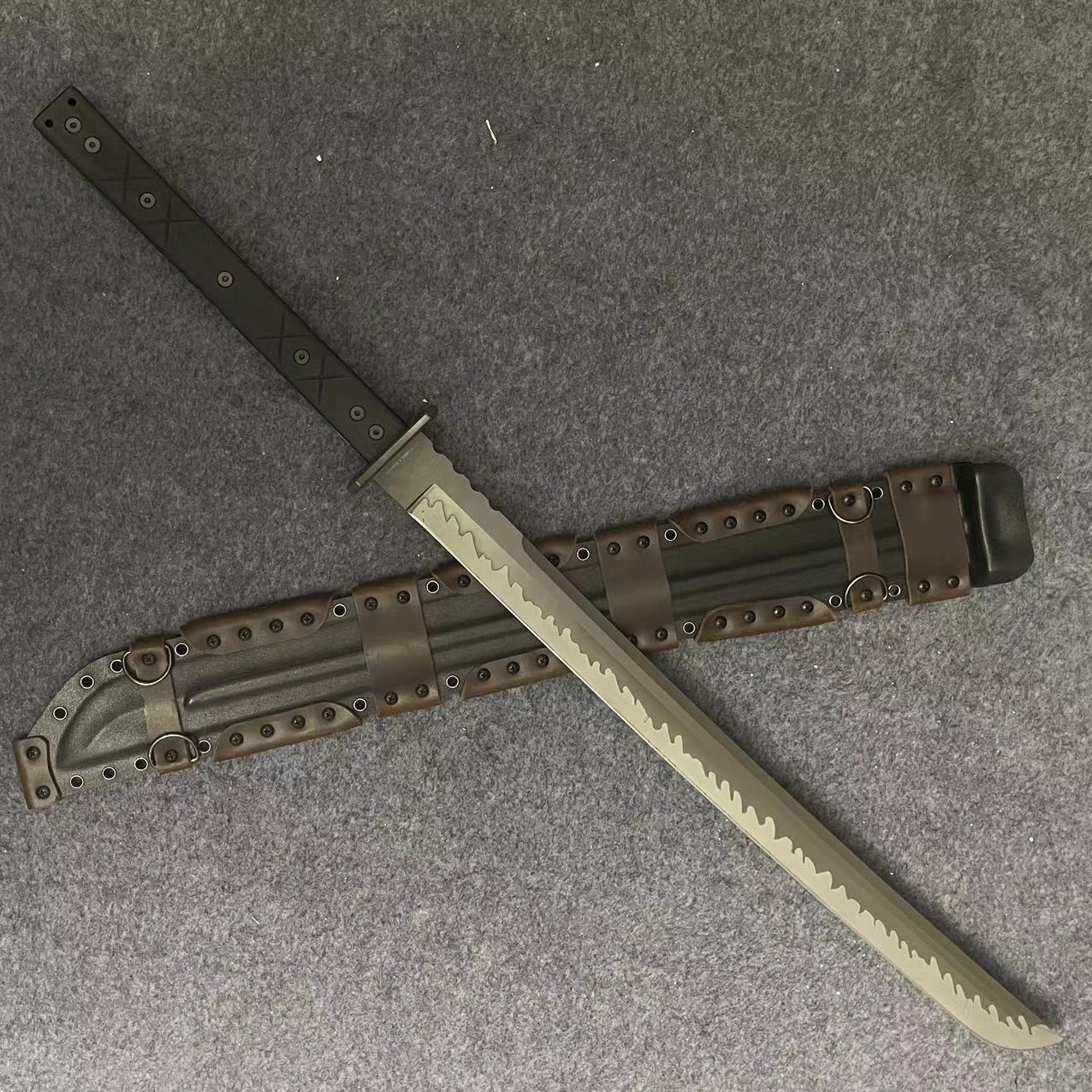 米勒大武士清刀工艺品未开刃可作收藏品