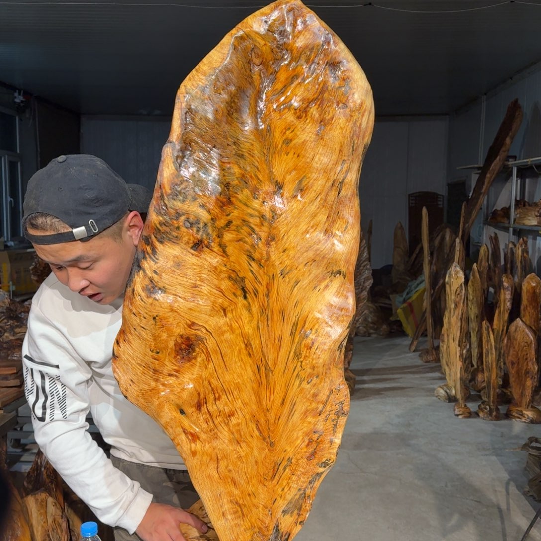 黄***木佳友琥珀木摆件5