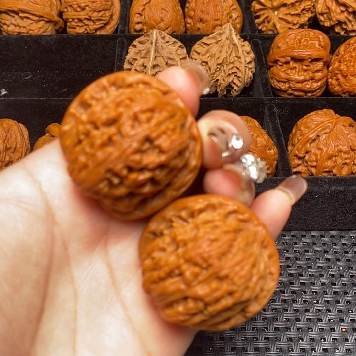吊坠文玩核桃秦岭野生9