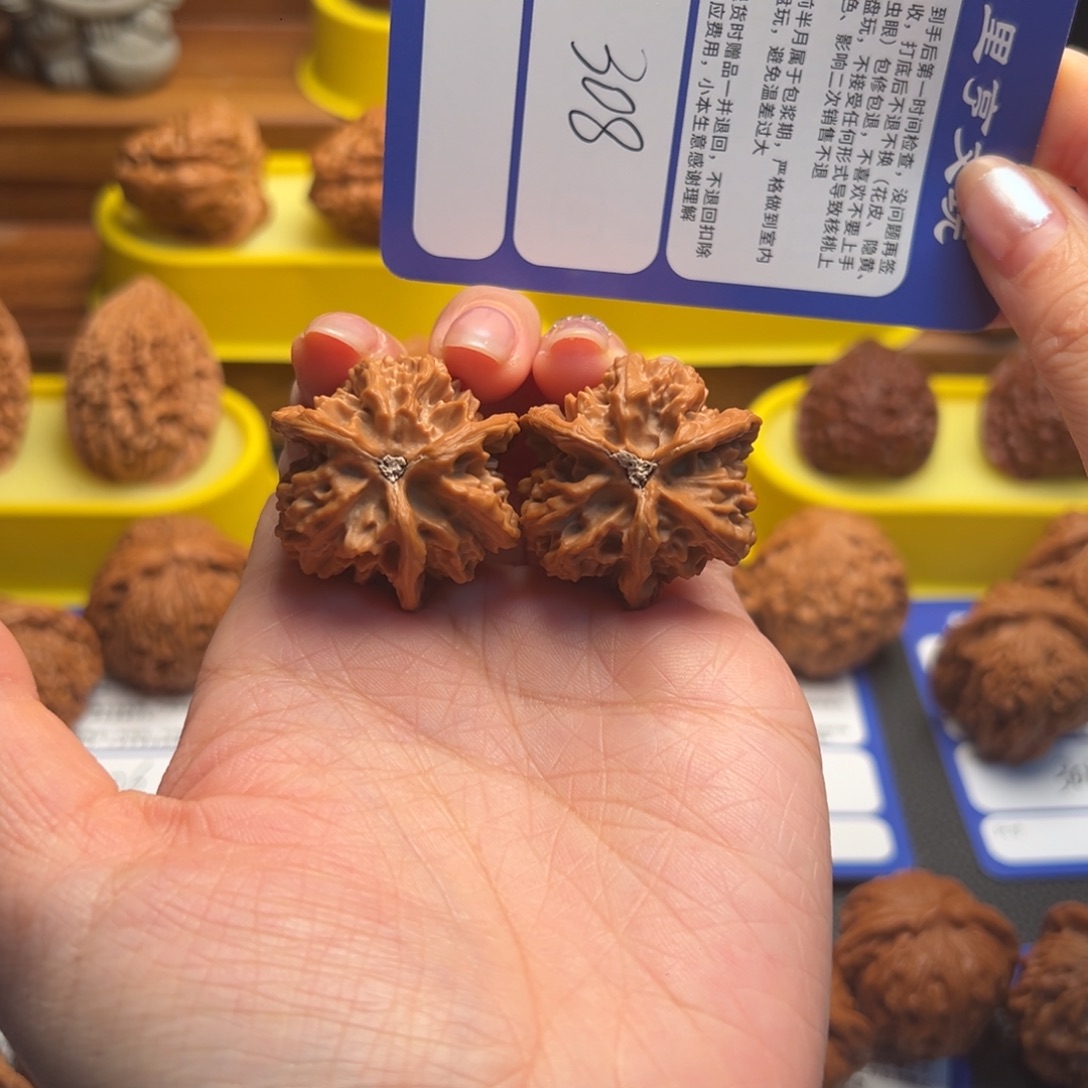 用***5核桃308全品盘山三棱