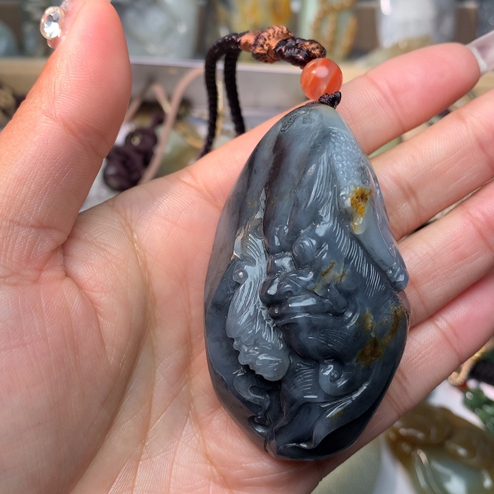 和田玉挂件未镶嵌