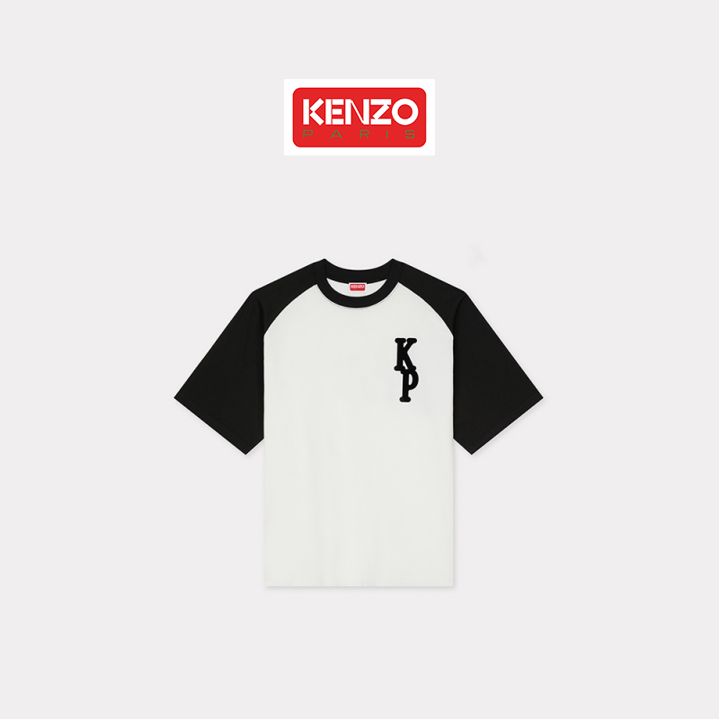 KENZO 25春夏新品 男士字母图案休闲T恤衫
