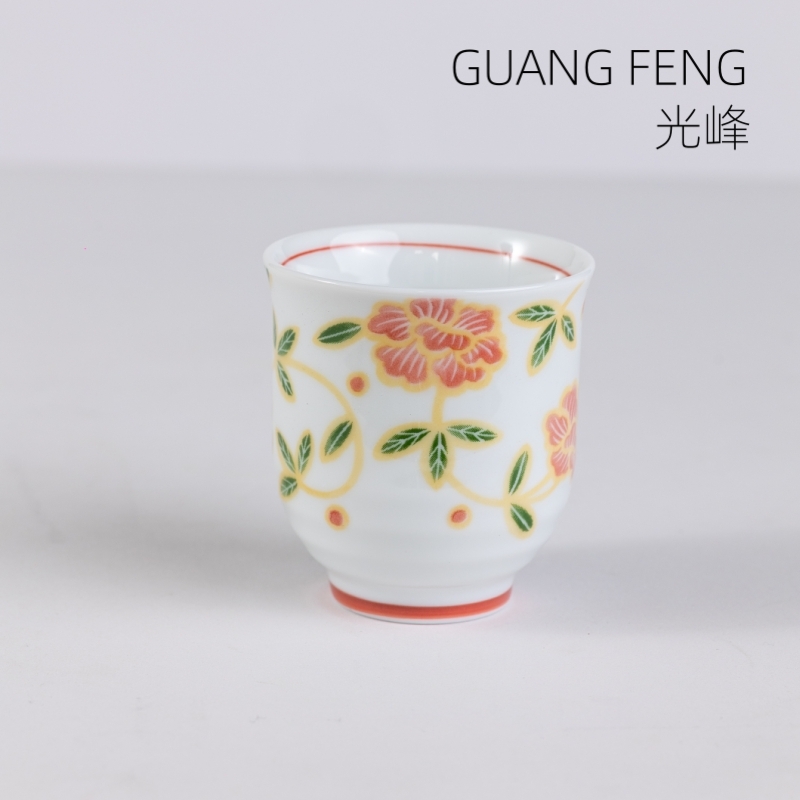 華麗 汤吞（赤）手握杯200CC