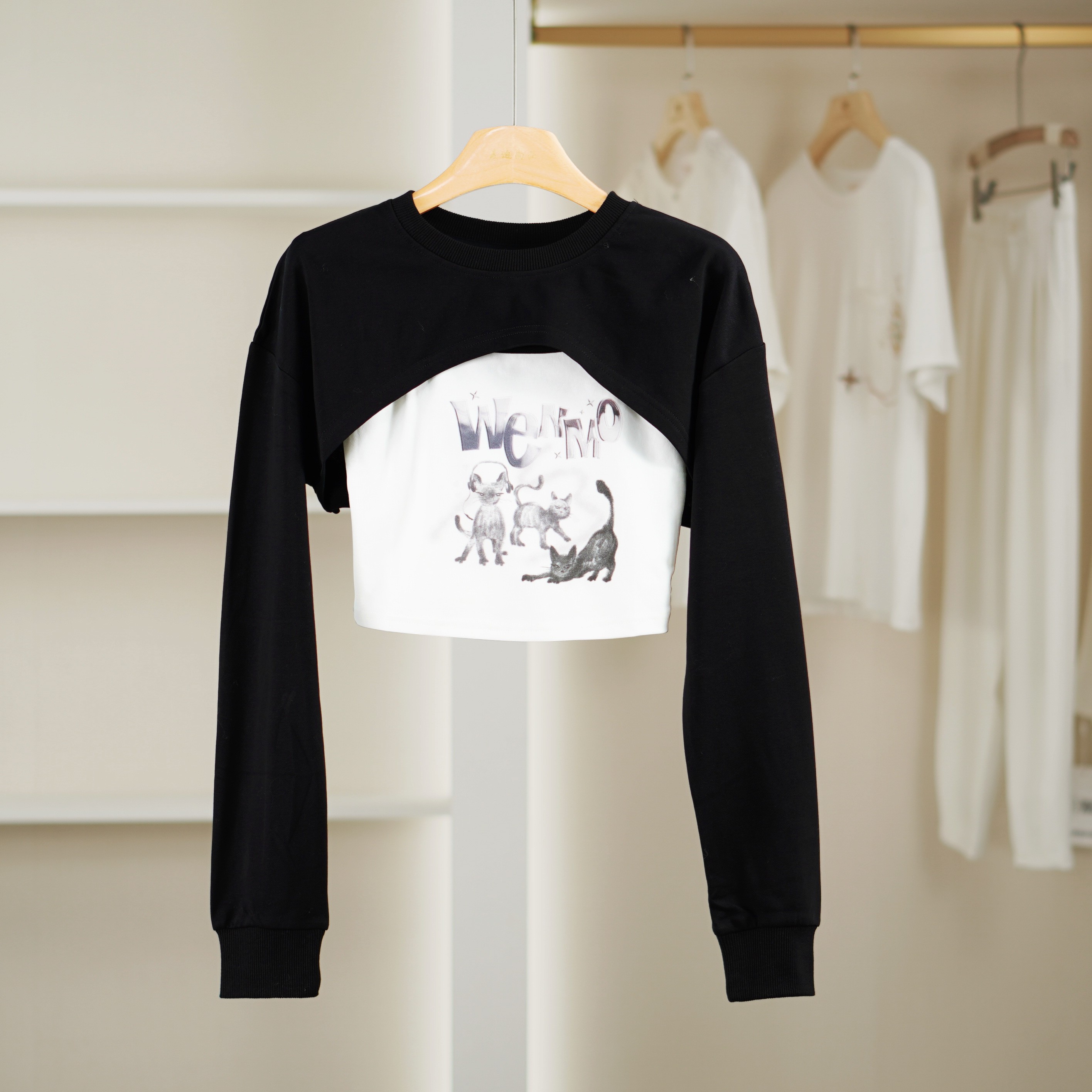 麦迪尚品【文M】51105780 春季时尚简约两件套上衣品女装折扣撤柜