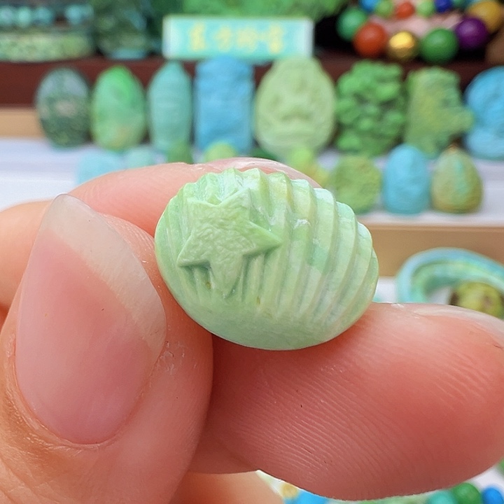 未镶嵌绿松石项链