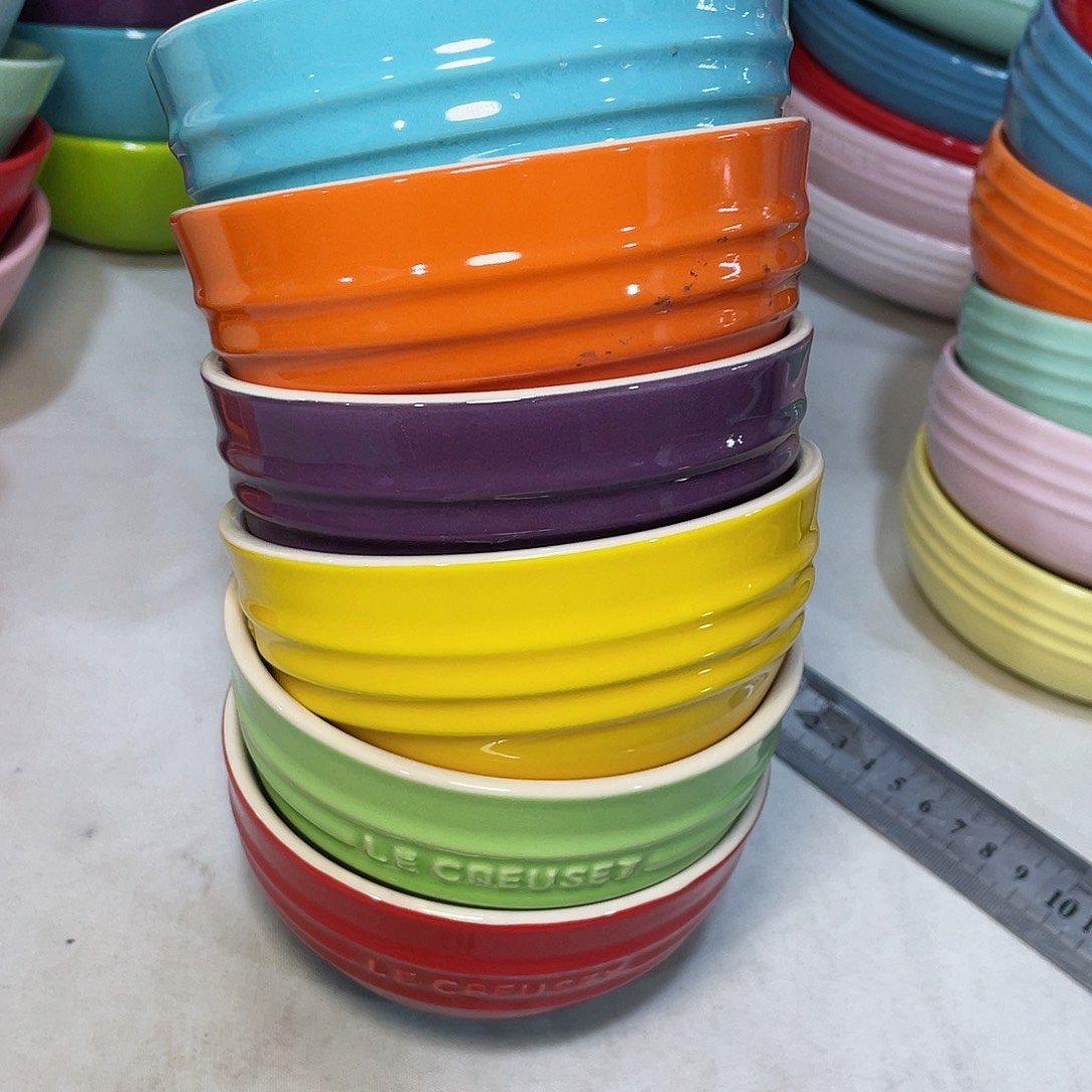 瓷片微瑕陶瓷餐具家用 六个