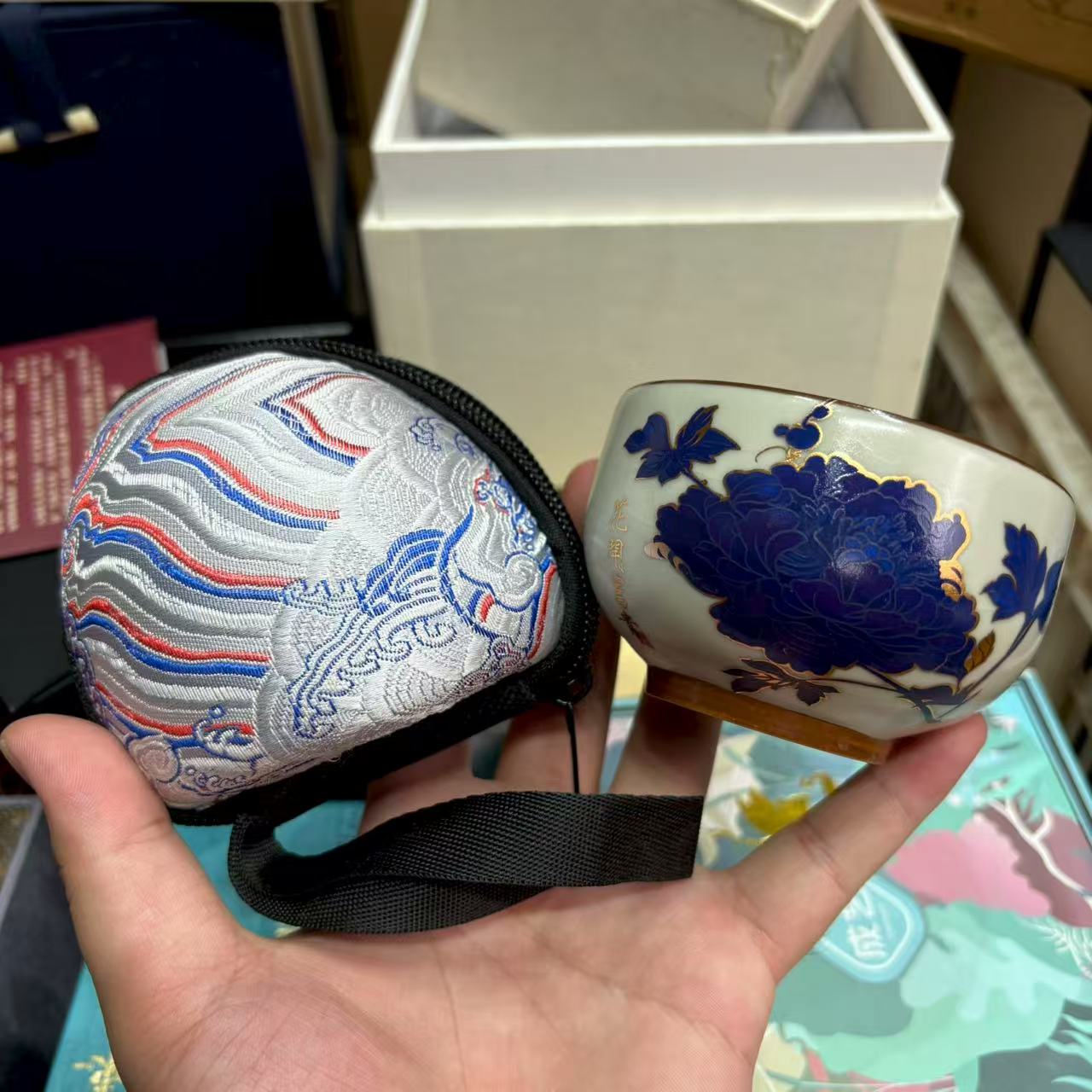 2店 变色主人杯带包 3756+bubao03