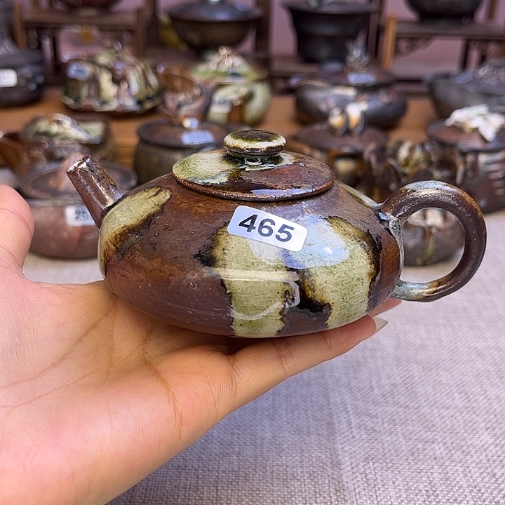 裸柴烧手工陶瓷茶器