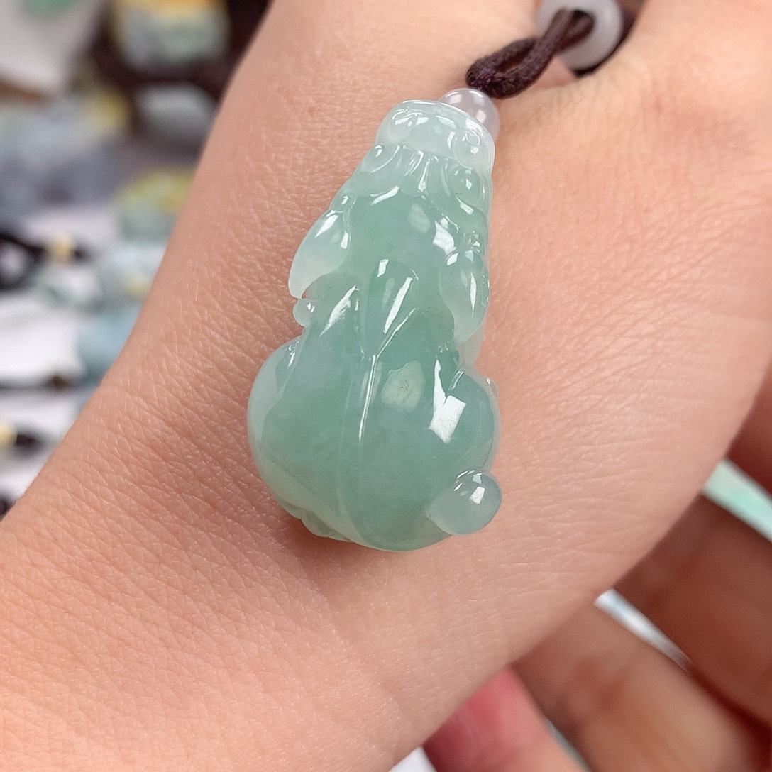 【闪购商品】翡翠颈饰未镶嵌翡翠貔貅