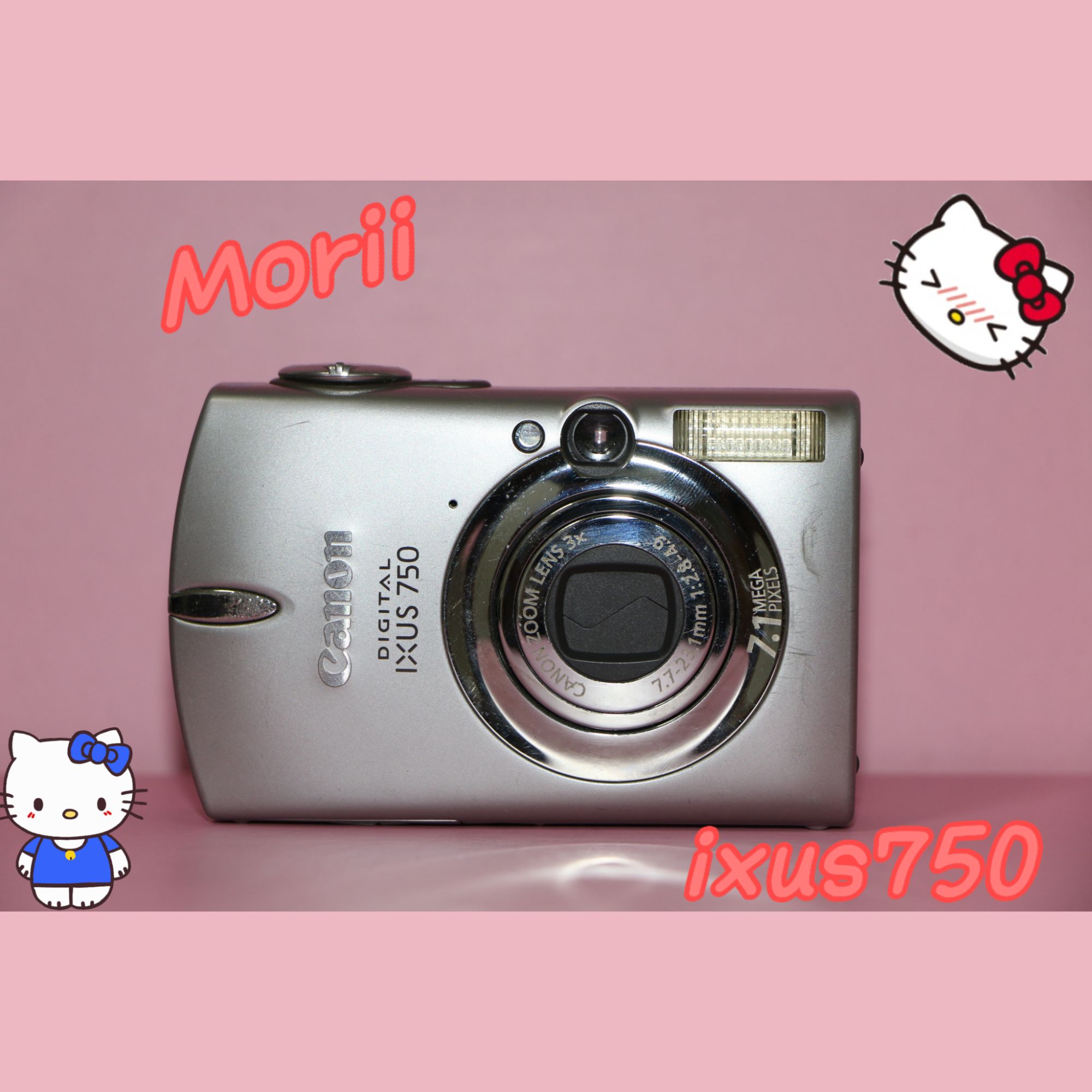 95新 Canon/佳能 ixus750 710万像素3倍变焦 无质量问题不退换